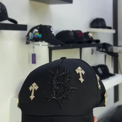 BARBAS HATS B CROSS GOLD